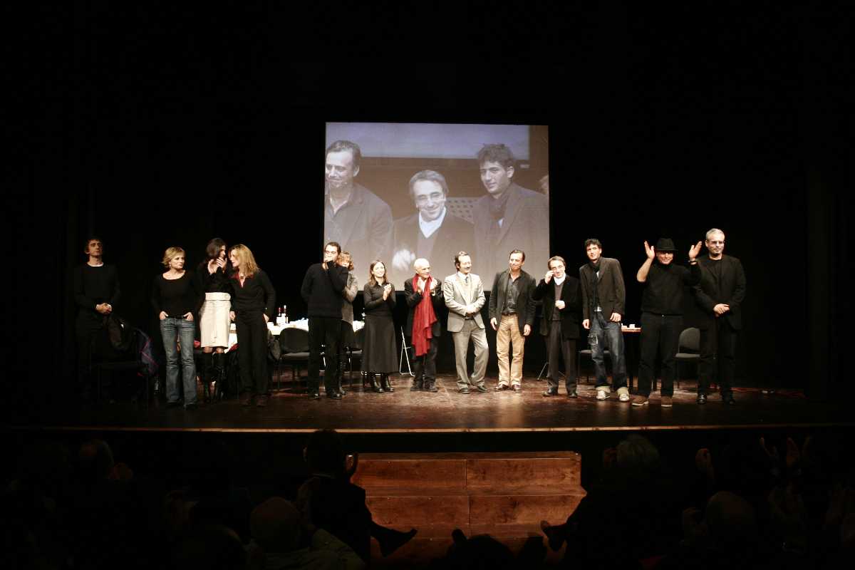Artisti sul palco a Tor Bella Monaca