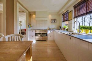 Cucina spaziosa