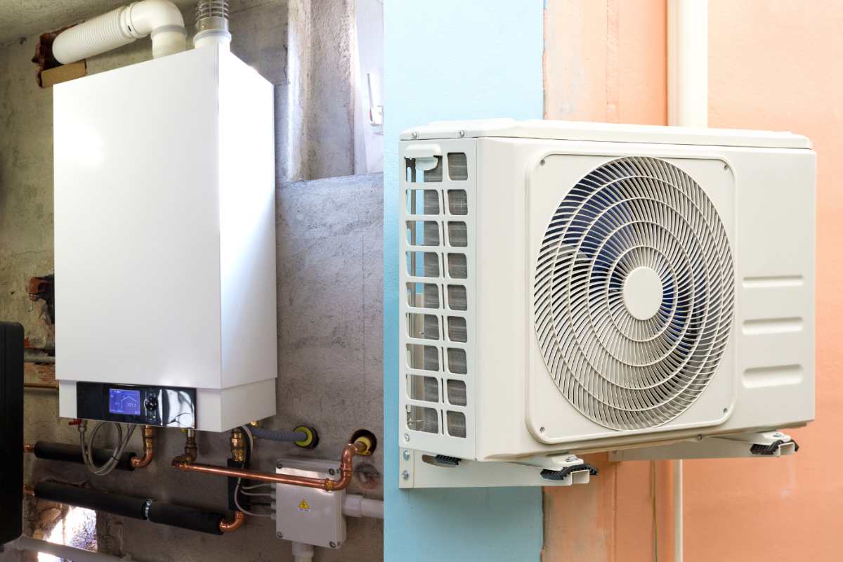 caldaia e pompa di calore