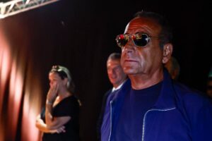 Carlo Conti dietro le quinte