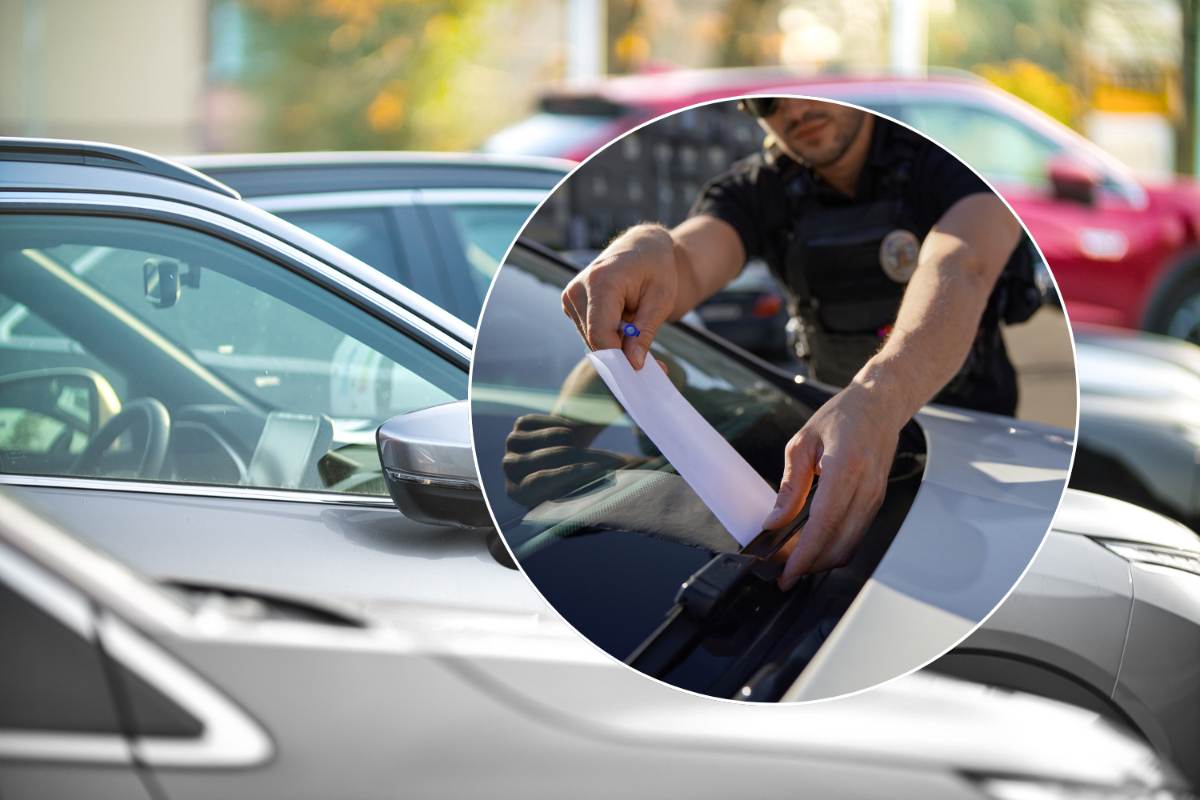 automobili e multa sul cruscotto
