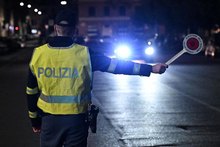 Controlli stradali Polizia