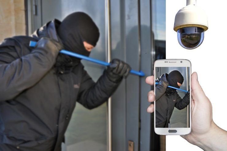 Ladro in azione