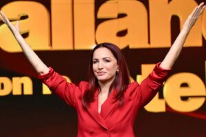 andrea delogu photocall ballando con le stelle
