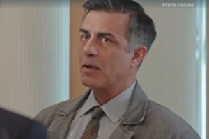 fulvio in una scena de il paradiso delle signore