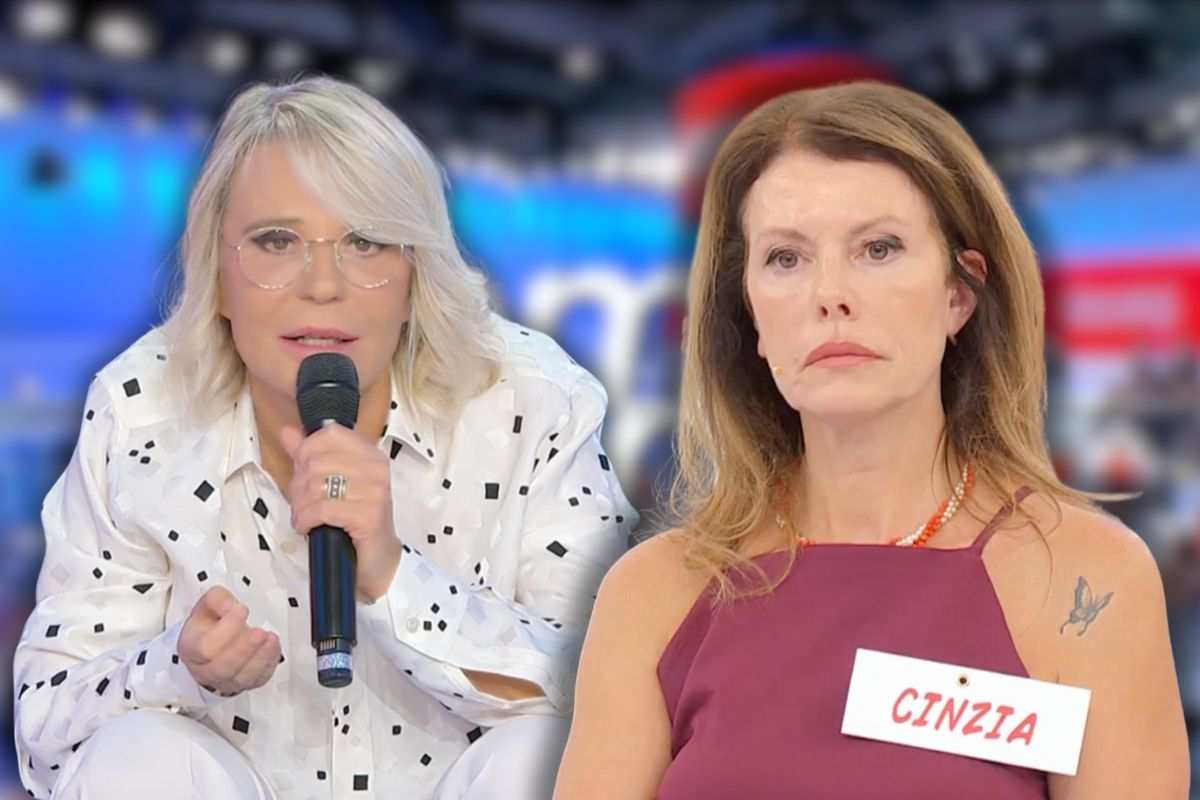 logo uomini e donne, maria de filippi e cinzia