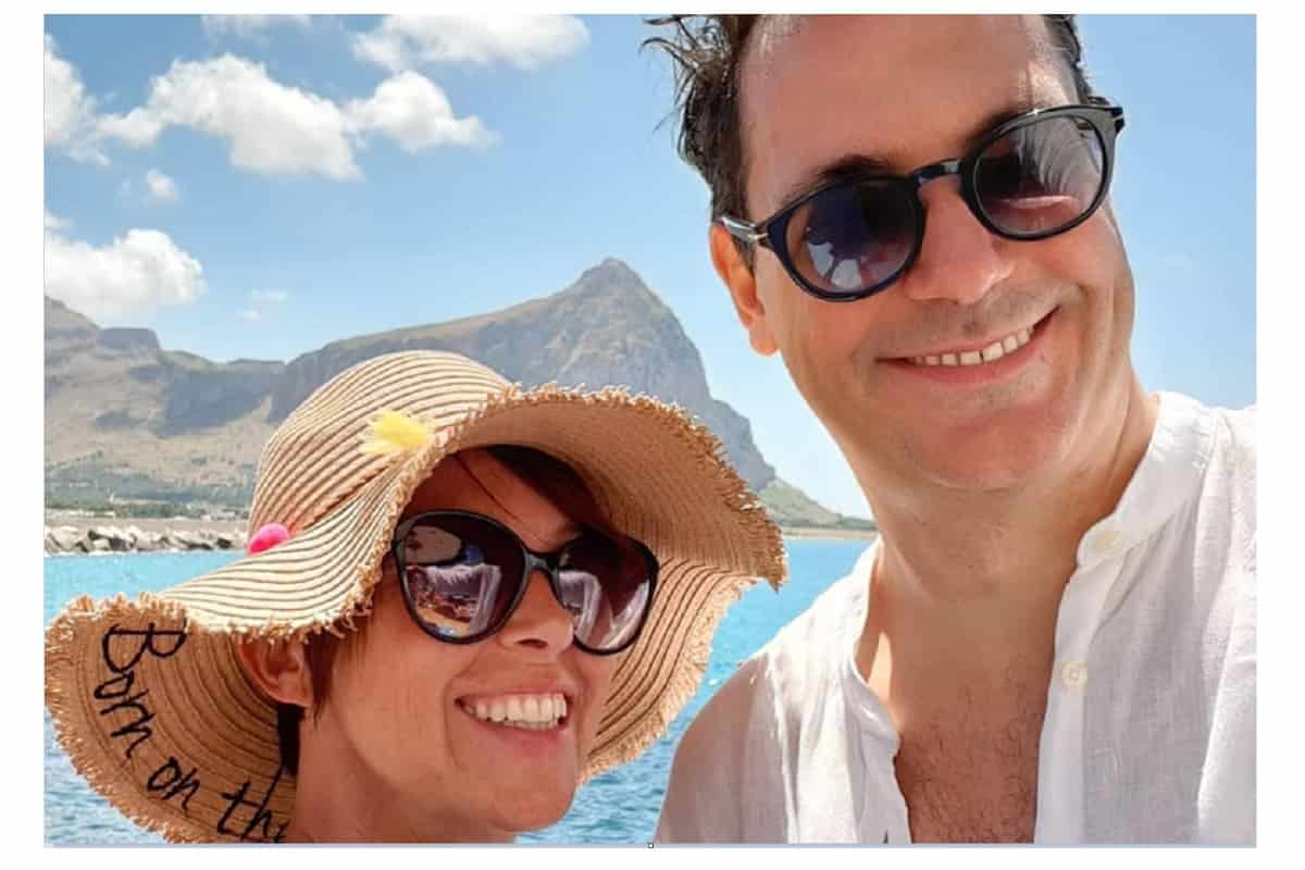 francesco vecchi e la moglie tina la loggia in vacanza