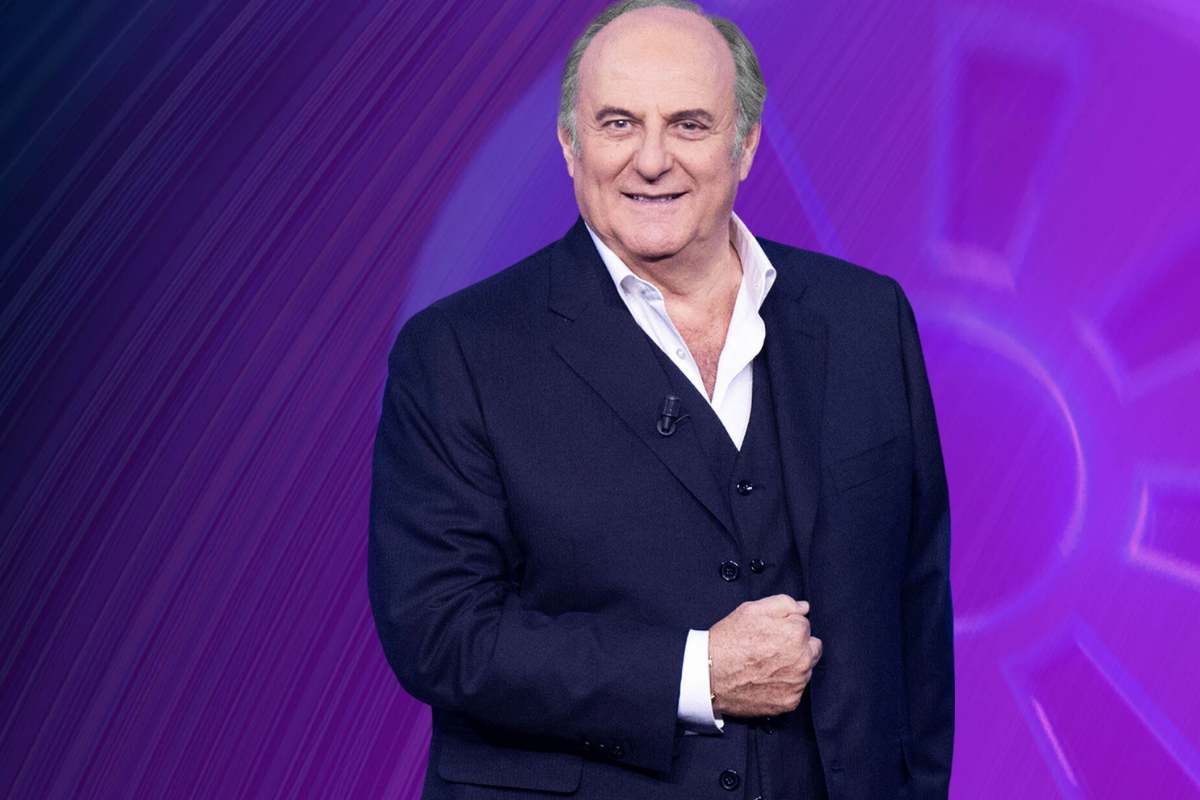 gerry scotti in primo piano