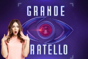 logo Gf e donna stupita