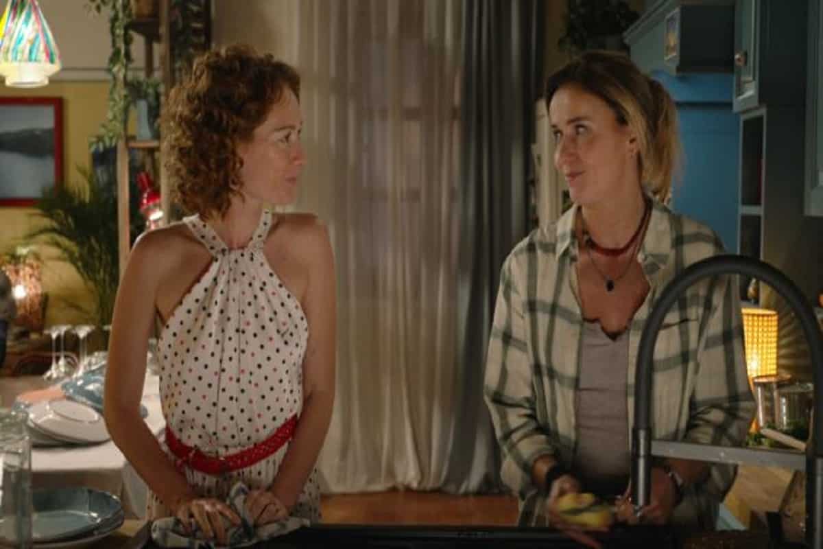 marta e susanna in una scena de la ricetta della felicità